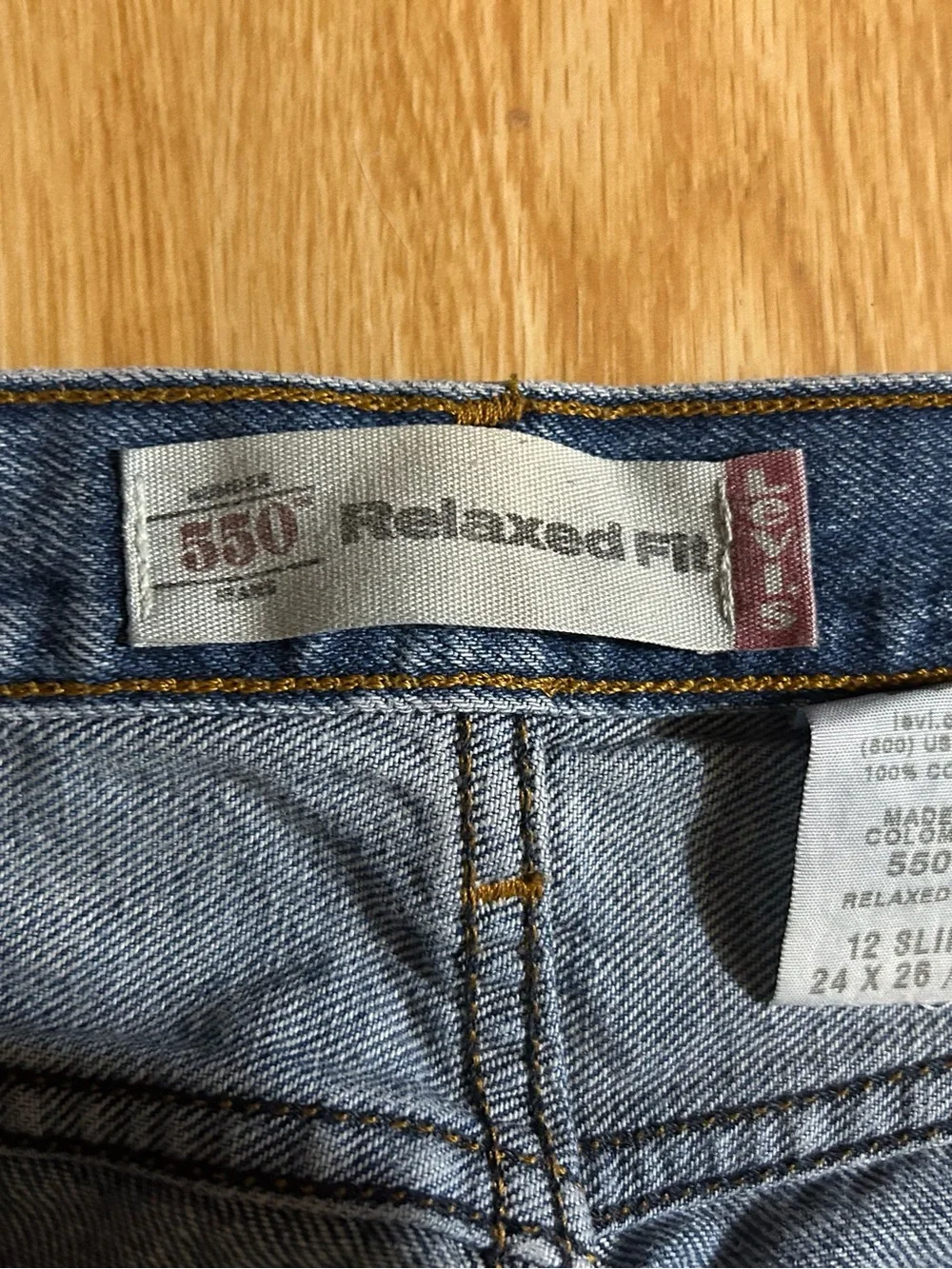 Levi’s Y2k 550 Youth Boys Jeans